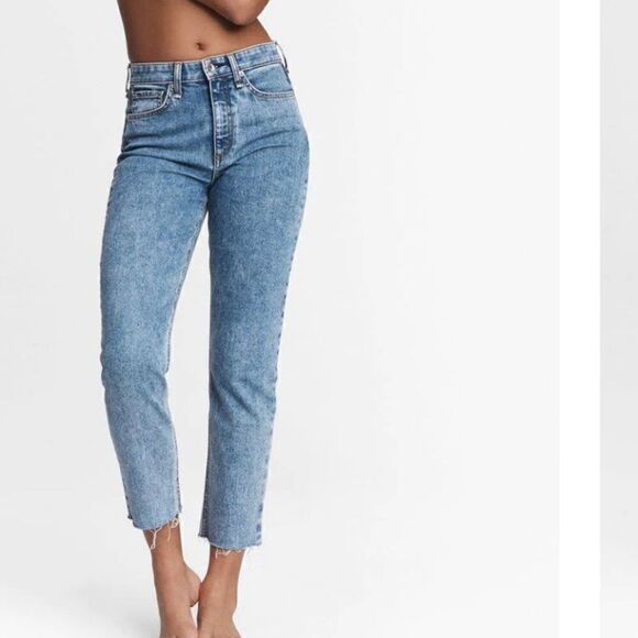 Rag & Bone Niña New York NWT straight high-rise ankle cigarette SZ 28 - Picture 4 of 9